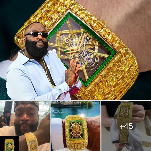 Rick Ross Flaunts His Dazzling Million Billionaire Watch Adorned